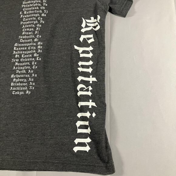 Taylor Swift Shirt Mens Medium Gray Reputation Stadium Tour Concert Tee 2018 - Picture 12 of 12